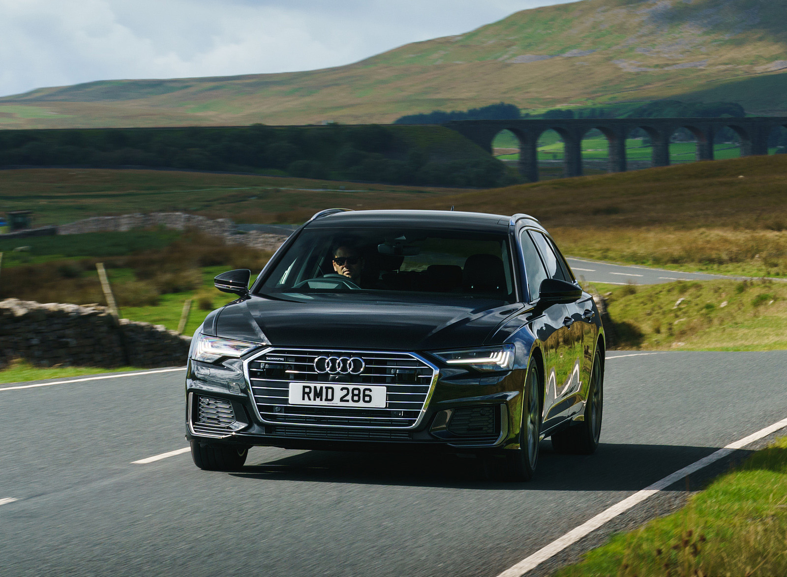 2019 Audi A6 Avant 50 TDI Quattro (UK-Spec) Front Wallpapers (11)