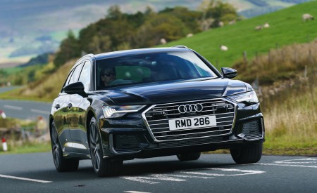 2019 Audi A6 Avant 50 TDI Quattro (UK-Spec) Front Wallpapers 450x275 (5)
