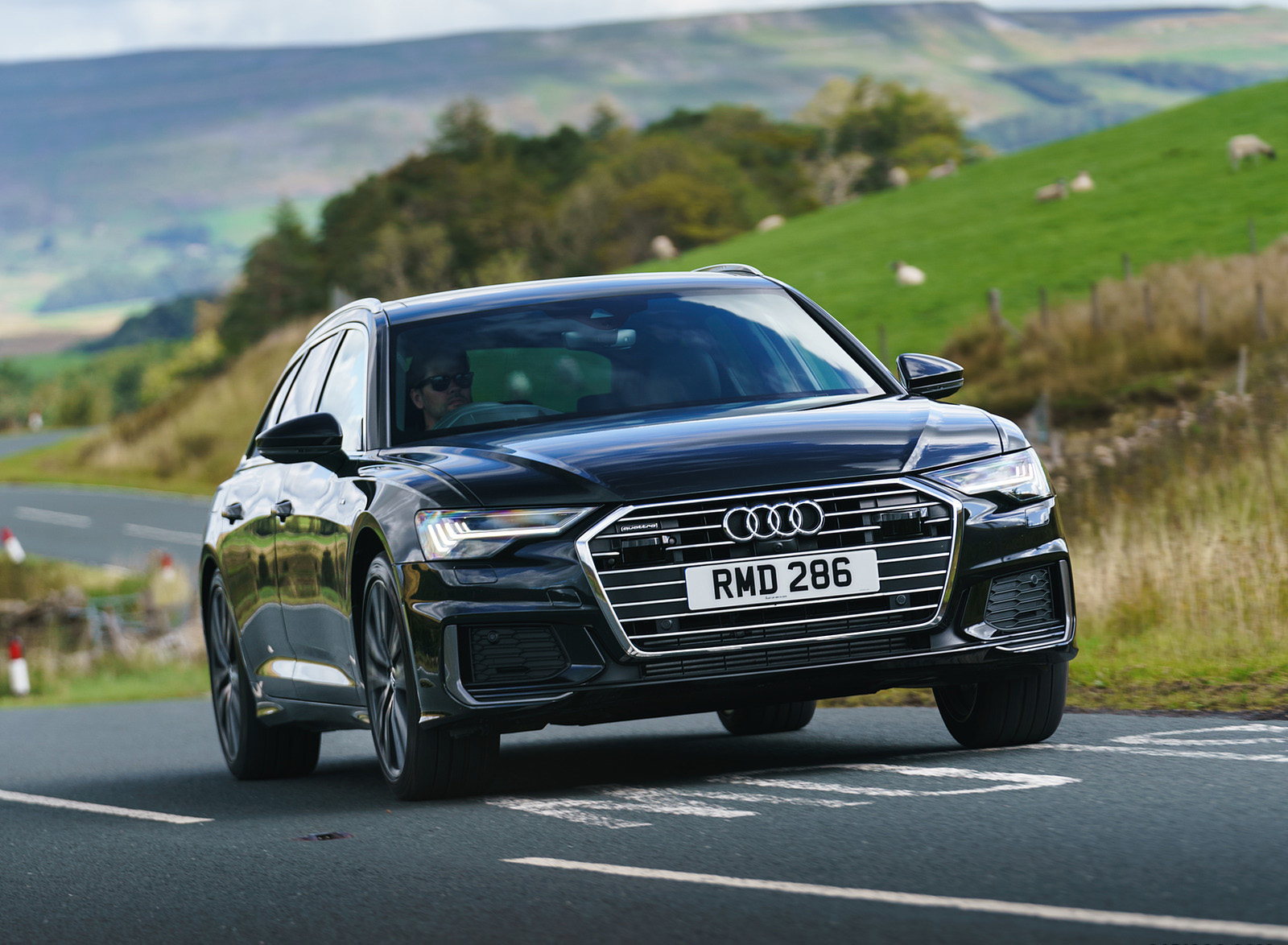2019 Audi A6 Avant 50 TDI Quattro (UK-Spec) Front Wallpapers (5)