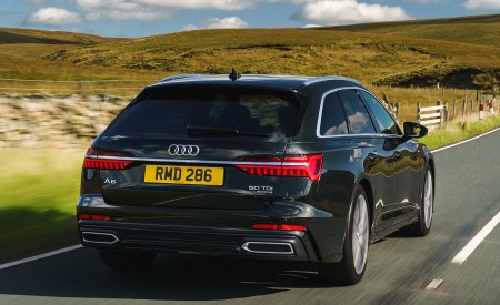 2019 Audi A6 Avant 50 TDI Quattro (UK-Spec) Rear Wallpapers 450x275 (2)