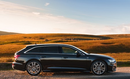 2019 Audi A6 Avant 50 TDI Quattro (UK-Spec) Side Wallpapers 450x275 (27)
