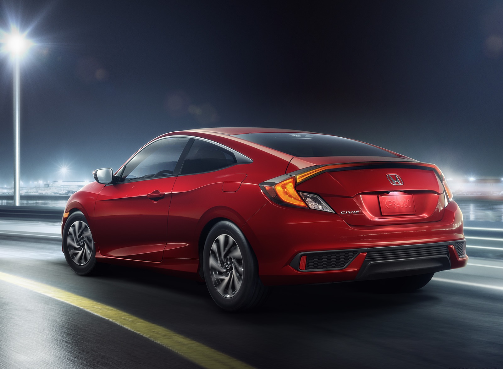 2019 Honda Civic Coupe Rear Three-Quarter Wallpapers (2)