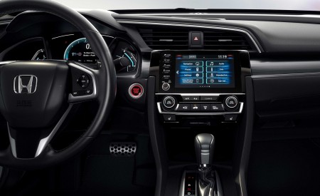2019 Honda Civic Sedan Central Console Wallpapers 450x275 (15)