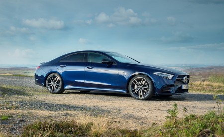 2019 Mercedes-AMG CLS 53 (UK-Spec) Side Wallpapers 450x275 (53)
