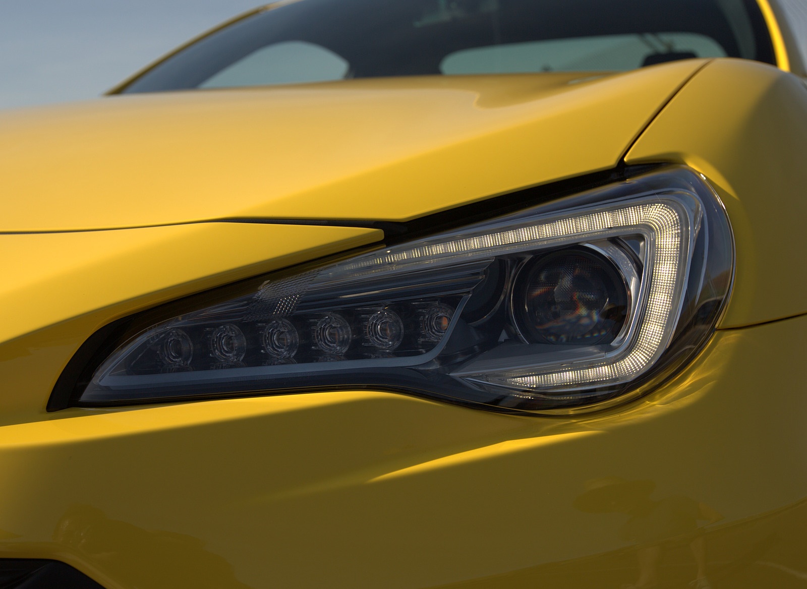 2017 Subaru BRZ Series.Yellow Headlight Wallpapers #3 of 11