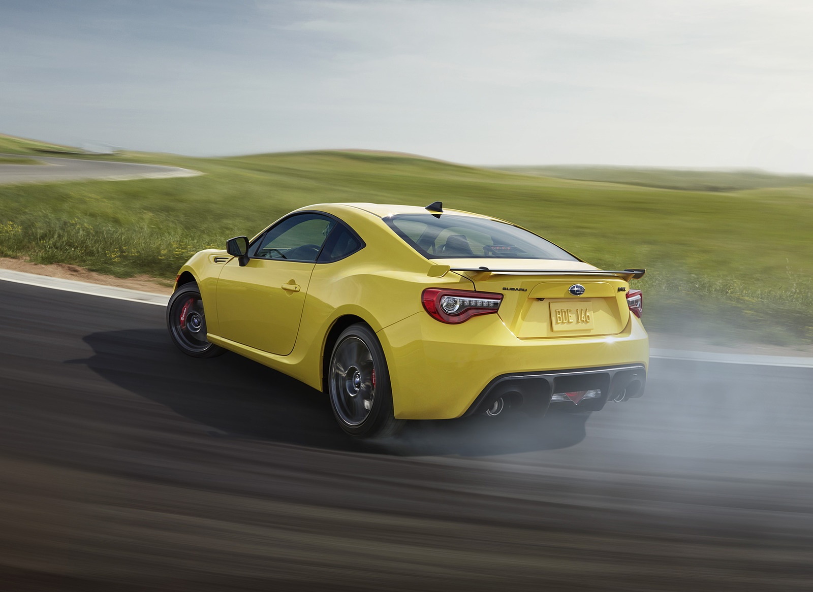 2017 Subaru BRZ Series.Yellow Rear Three-Quarter Wallpapers #2 of 11