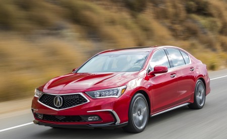 2018 Acura RLX Sport Hybrid Front Three-Quarter Wallpapers 450x275 (8)