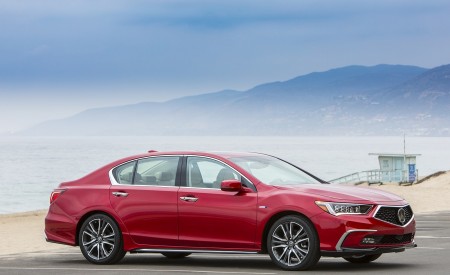 2018 Acura RLX Sport Hybrid Front Three-Quarter Wallpapers 450x275 (29)