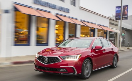 2018 Acura RLX Sport Hybrid Front Three-Quarter Wallpapers 450x275 (20)