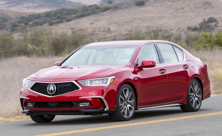 2018 Acura RLX Sport Hybrid Front Three-Quarter Wallpapers 450x275 (9)