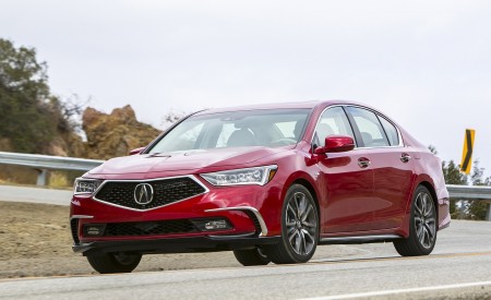 2018 Acura RLX Sport Hybrid Front Three-Quarter Wallpapers 450x275 (21)