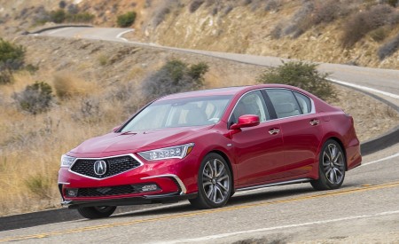 2018 Acura RLX Sport Hybrid Front Three-Quarter Wallpapers 450x275 (10)