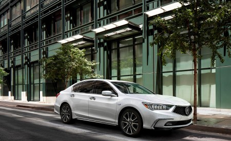 2018 Acura RLX Sport Hybrid Front Three-Quarter Wallpapers 450x275 (46)