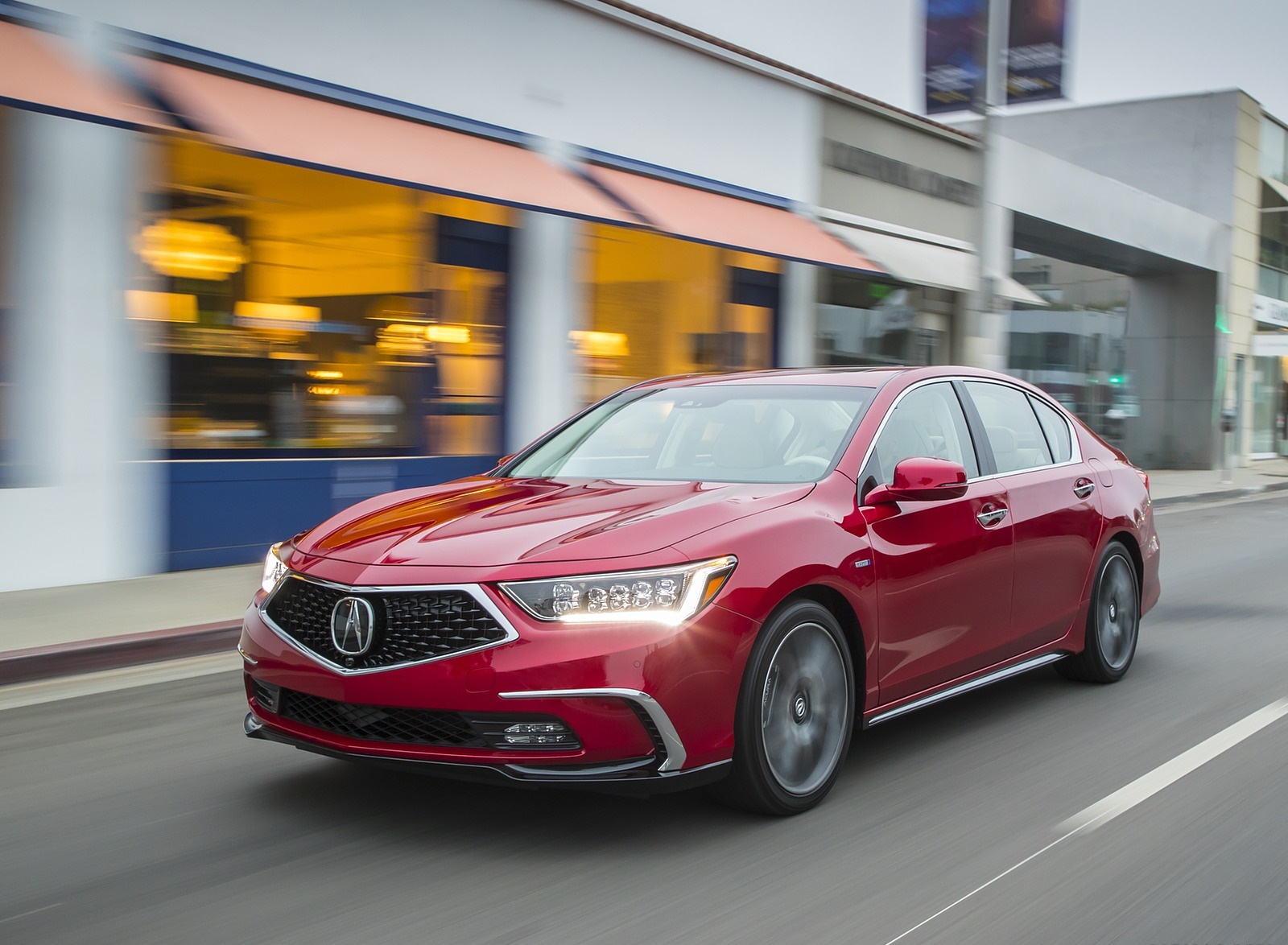 2018 Acura RLX Sport Hybrid Front Three-Quarter Wallpapers (11)