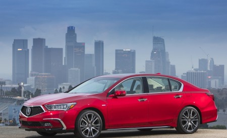 2018 Acura RLX Sport Hybrid Front Three-Quarter Wallpapers 450x275 (31)