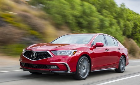 2018 Acura RLX Sport Hybrid Front Three-Quarter Wallpapers 450x275 (12)