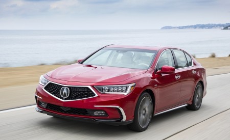 2018 Acura RLX Sport Hybrid Front Three-Quarter Wallpapers 450x275 (2)