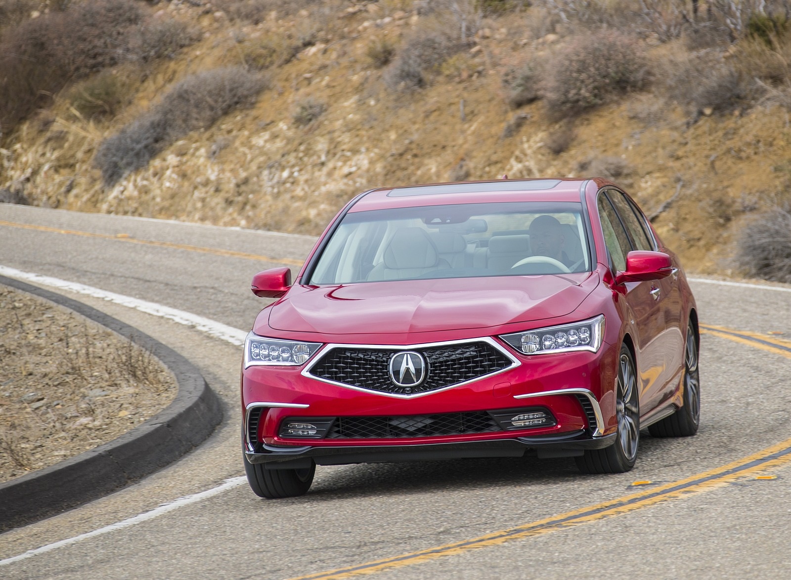 2018 Acura RLX Sport Hybrid Front Wallpapers (13)