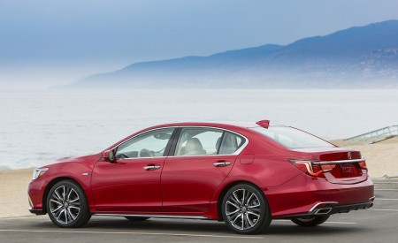 2018 Acura RLX Sport Hybrid Rear Three-Quarter Wallpapers 450x275 (33)