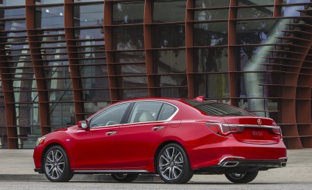 2018 Acura RLX Sport Hybrid Rear Three-Quarter Wallpapers 450x275 (43)