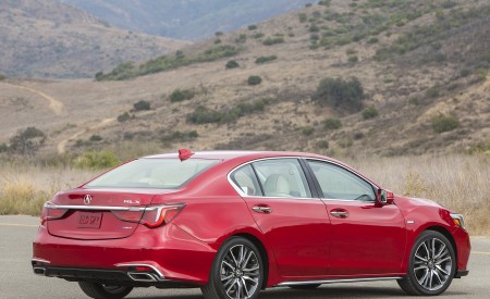 2018 Acura RLX Sport Hybrid Rear Three-Quarter Wallpapers 450x275 (39)