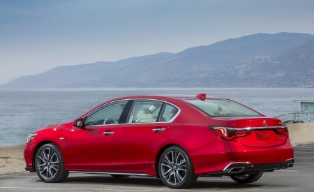 2018 Acura RLX Sport Hybrid Rear Three-Quarter Wallpapers 450x275 (34)