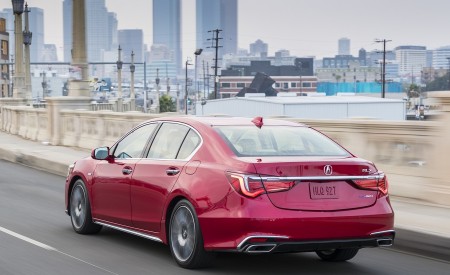 2018 Acura RLX Sport Hybrid Rear Three-Quarter Wallpapers 450x275 (15)