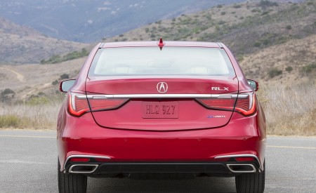 2018 Acura RLX Sport Hybrid Rear Wallpapers 450x275 (40)
