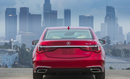 2018 Acura RLX Sport Hybrid Rear Wallpapers 450x275 (35)