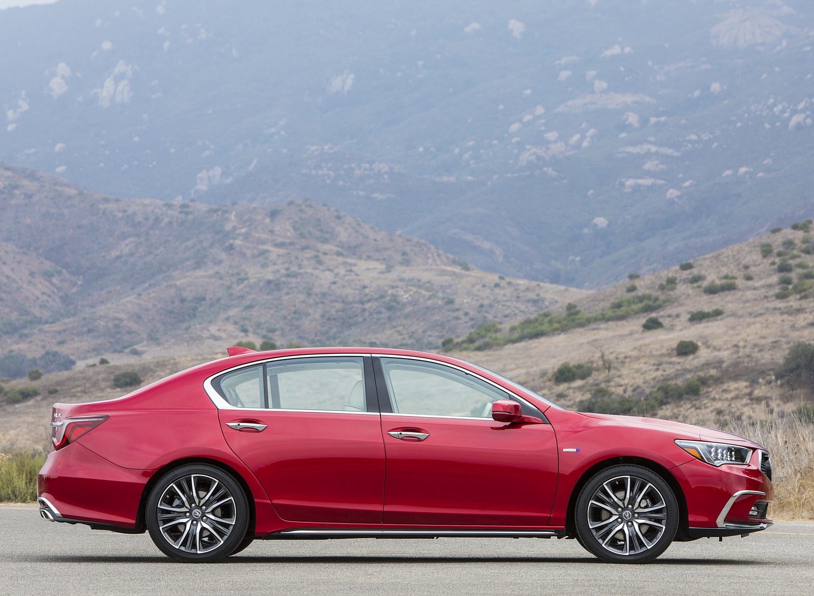 2018 Acura RLX Sport Hybrid Side Wallpapers #41 of 74