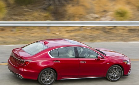 2018 Acura RLX Sport Hybrid Side Wallpapers 450x275 (27)