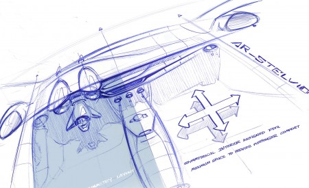 2018 Alfa Romeo Stelvio Design Sketch Wallpapers 450x275 (45)