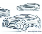 2018 Alfa Romeo Stelvio Design Sketch Wallpapers 150x120