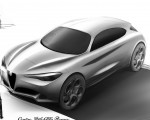 2018 Alfa Romeo Stelvio Design Sketch Wallpapers 150x120