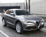 2018 Alfa Romeo Stelvio Front Three-Quarter Wallpapers 150x120