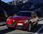 2018 Alfa Romeo Stelvio Front Three-Quarter Wallpapers 150x120