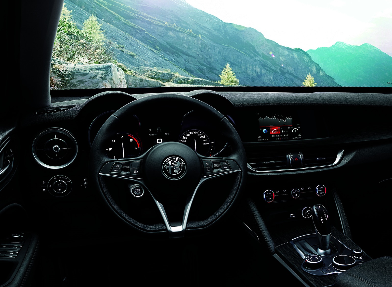 2018 Alfa Romeo Stelvio Interior Cockpit Wallpapers #35 of 46