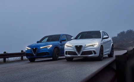2018 Alfa Romeo Stelvio Quadrifoglio Front Wallpapers 450x275 (41)