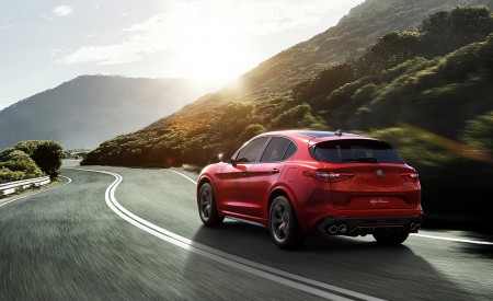 2018 Alfa Romeo Stelvio Rear Three Quarter Wallpapers 450x275 (2)