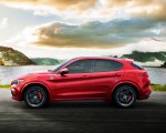 2018 Alfa Romeo Stelvio Side Wallpapers 150x120