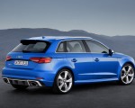 2018 Audi RS 3 Sportback (Color: Ara Blue) Rear Three-Quarter Wallpapers 150x120