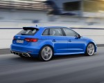 2018 Audi RS 3 Sportback (Color: Ara Blue) Rear Three-Quarter Wallpapers 150x120