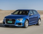 2018 Audi RS 3 Sportback (Color: Mystic Blue) Front Three-Quarter Wallpapers 150x120