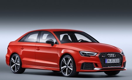 2018 Audi RS3 Sedan (Color: Catalunya Red) Front Wallpapers 450x275 (11)