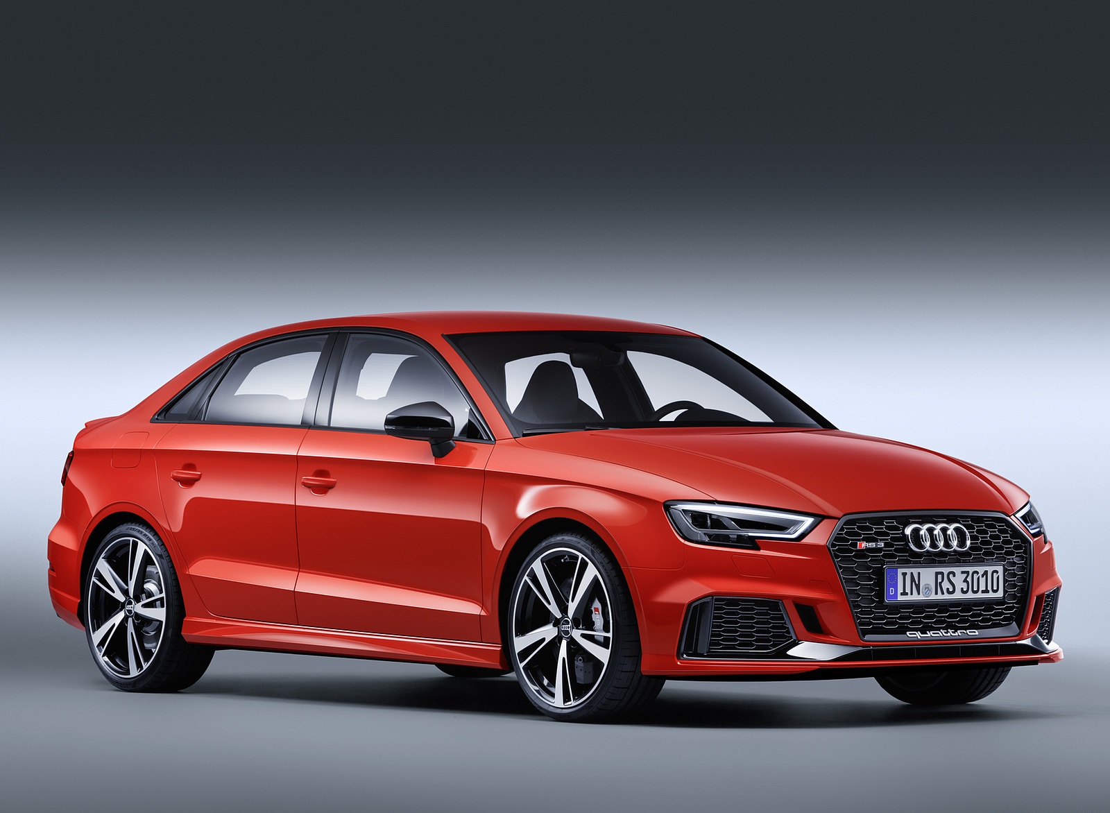 2018 Audi RS3 Sedan (Color: Catalunya Red) Front Wallpapers (11)