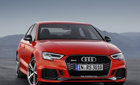 2018 Audi RS3 Sedan (Color: Catalunya Red) Front Wallpapers 450x275 (7)