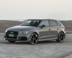 2018 Audi RS3 Sportback (Color: Nardo Grey) Front Three-Quarter Wallpapers 150x120