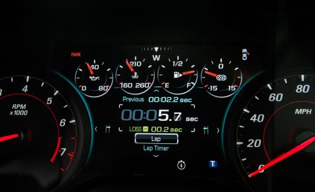 2018 Chevrolet Camaro ZL1 1LE Digital Instrument Cluster Wallpapers 450x275 (64)