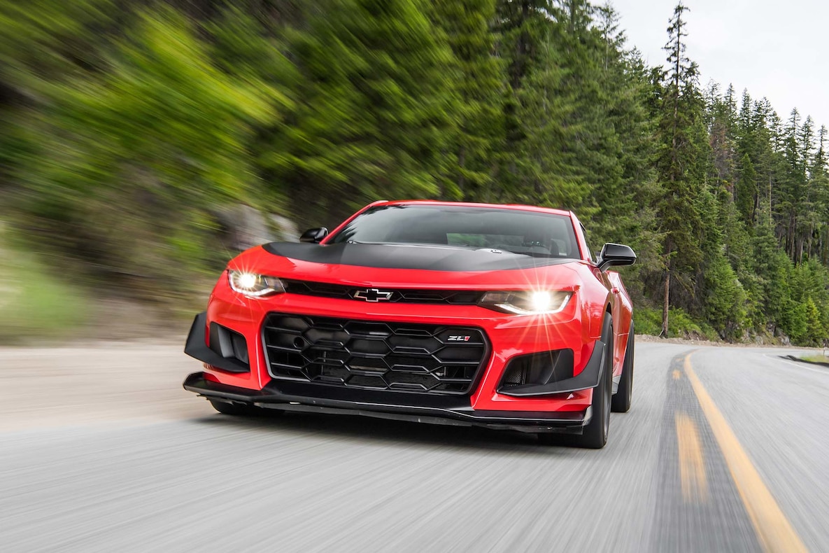2018 Chevrolet Camaro ZL1 1LE Front Wallpapers (1)