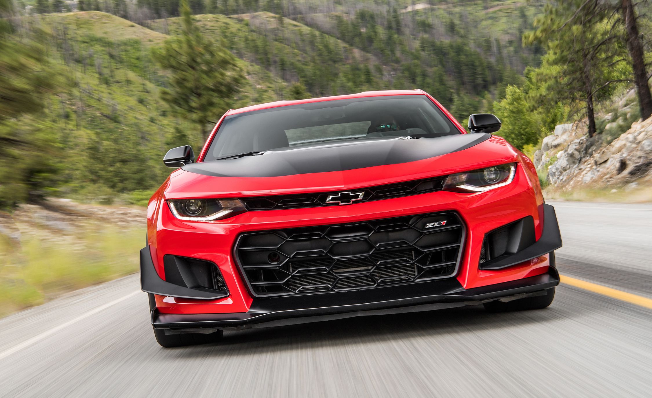 2018 Chevrolet Camaro ZL1 1LE Front Wallpapers (2)